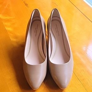 Cole Haan Skimmer Grand Ambition 7b nude wedge w20566